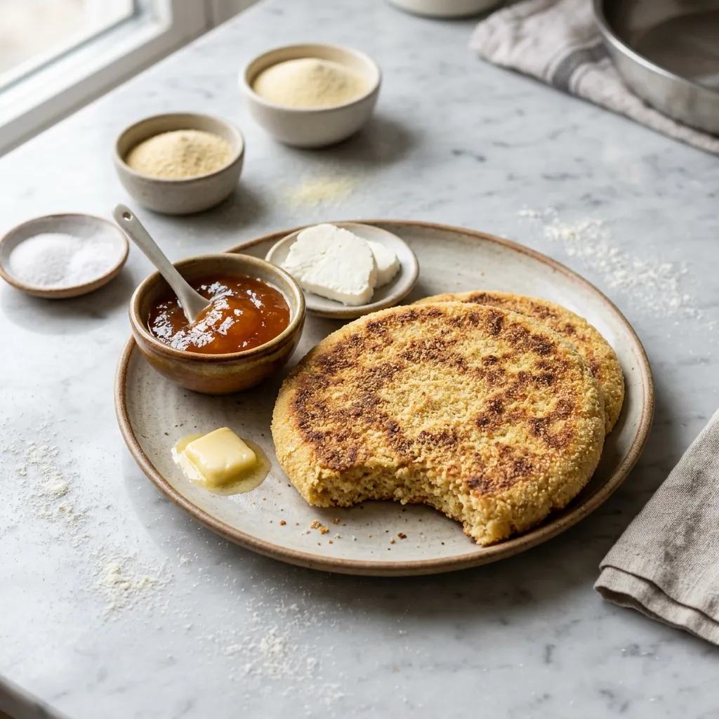 Moroccan Harcha Semolina Pan-Fried Flatbread