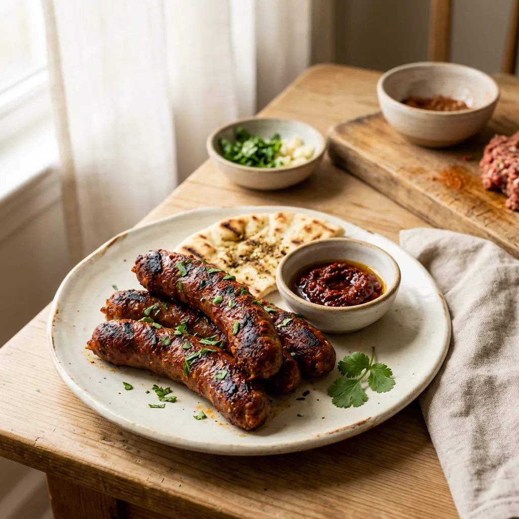 Moroccan Merguez Sausage