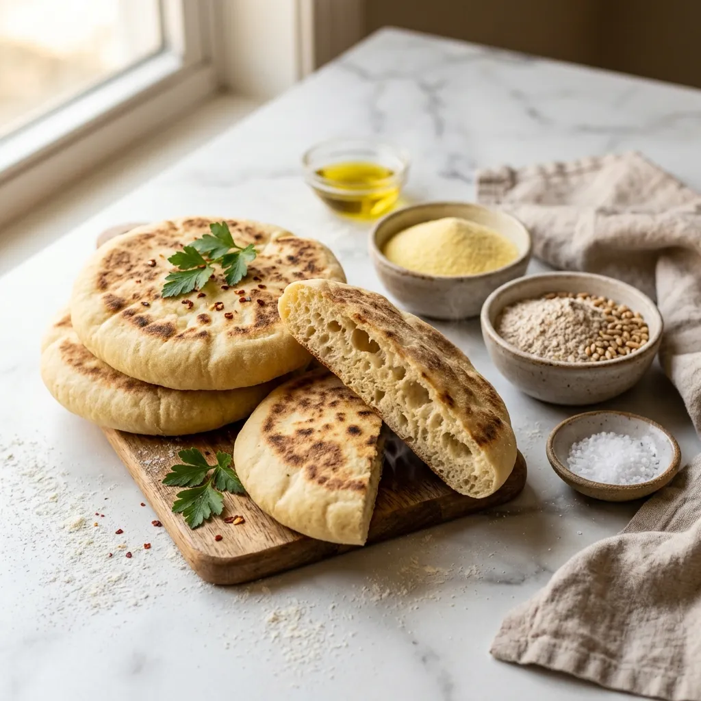 Moroccan Pita Bread (Batbout) Recipe