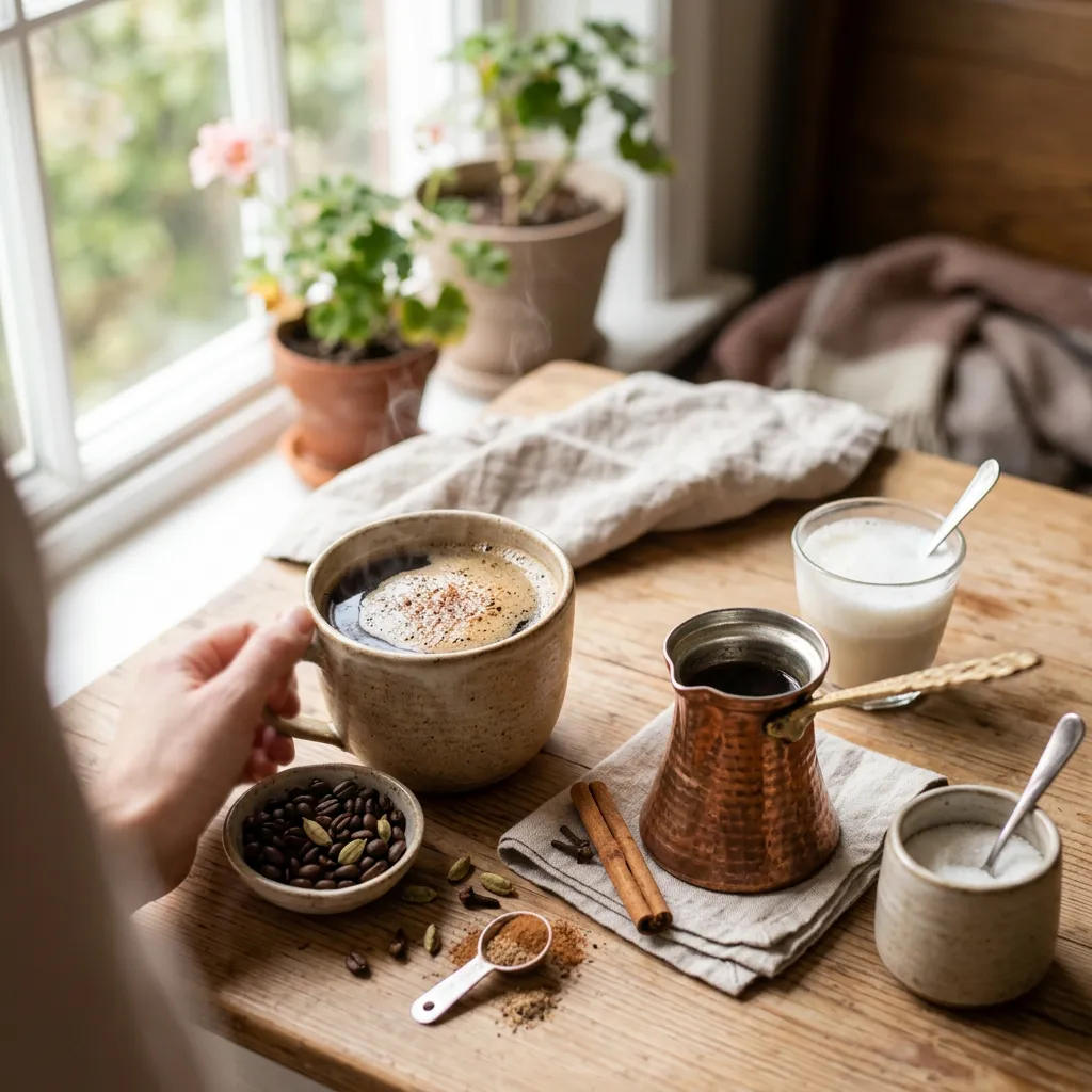 Moroccan Spiced Coffee or Espresso