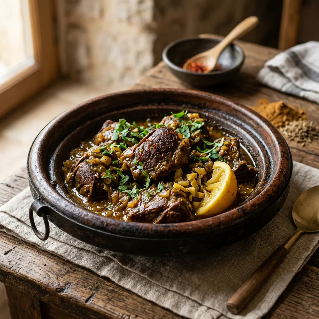 Moroccan Tangia Marrakchia