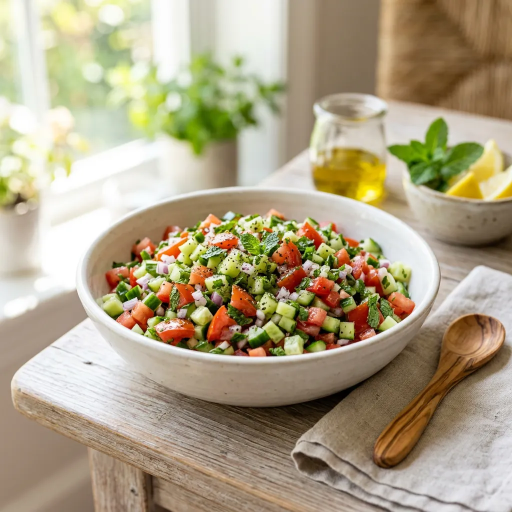 Moroccan Tomato Salad (Shlada) Recipe