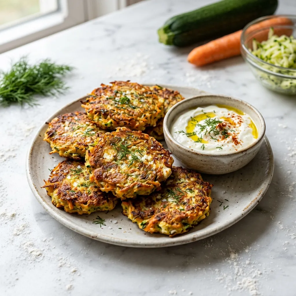 Mucver (Zucchini Fritters)