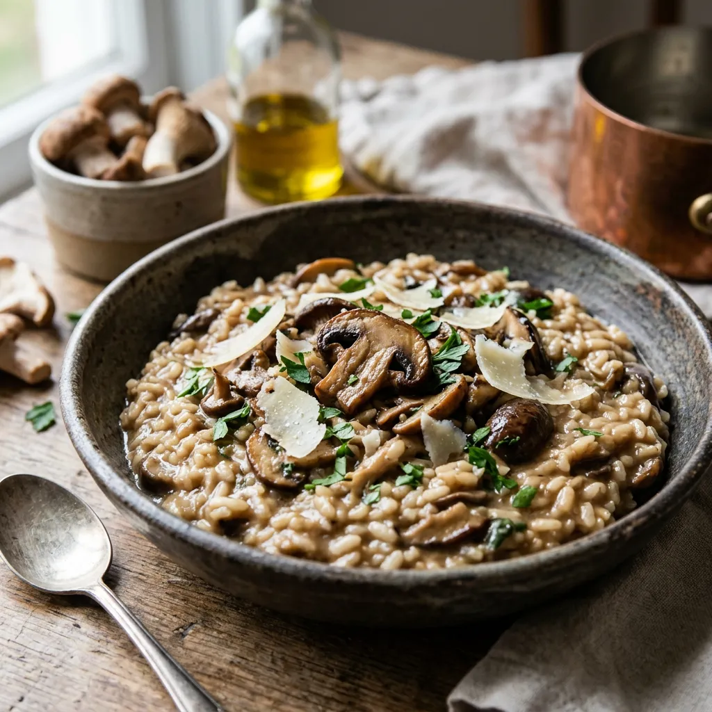 Mushroom Risotto