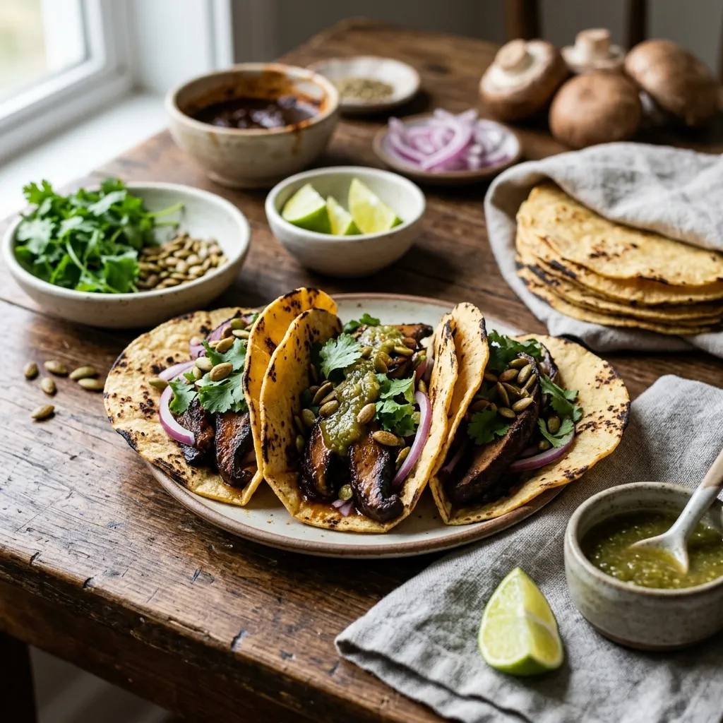 Mushroom Tacos