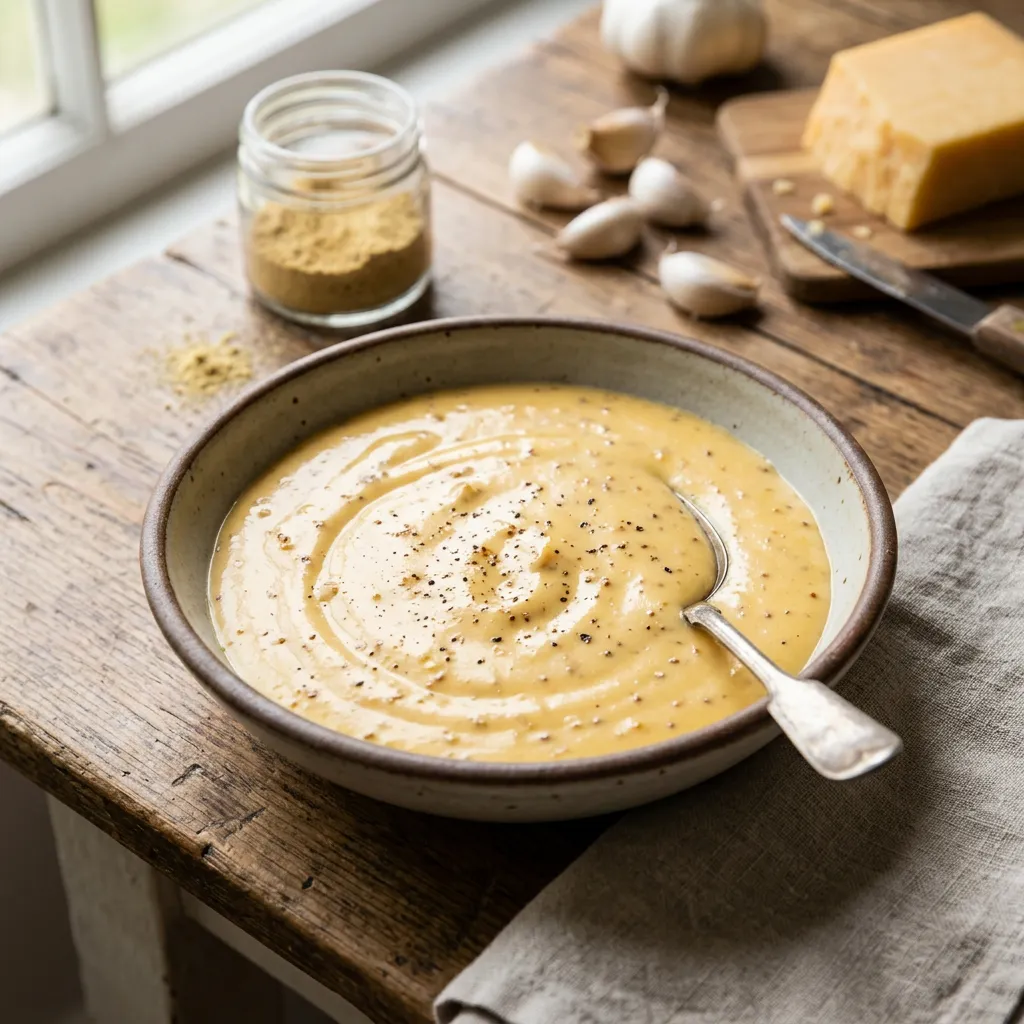 Mustard Cheese Sauce