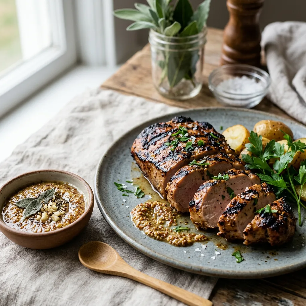 Mustard-Vinegar Marinade