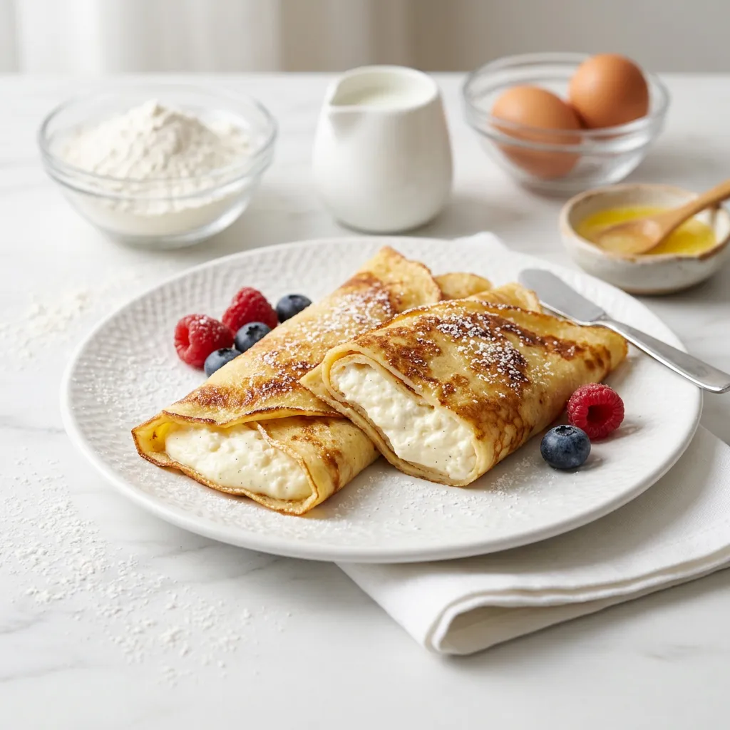 Naleśniki (Polish Sweet or Savory Crepes)