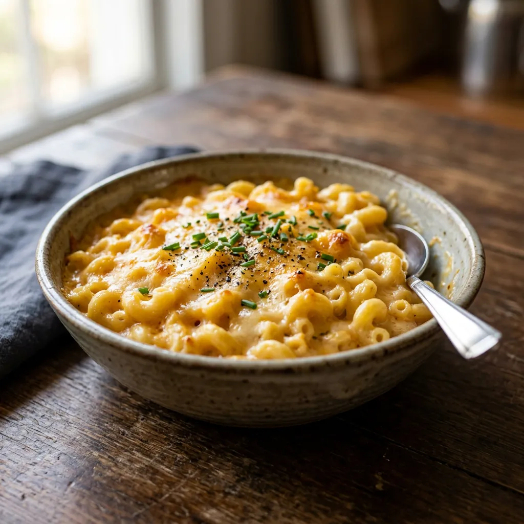 No-Bake Macaroni and Cheese Recipe
