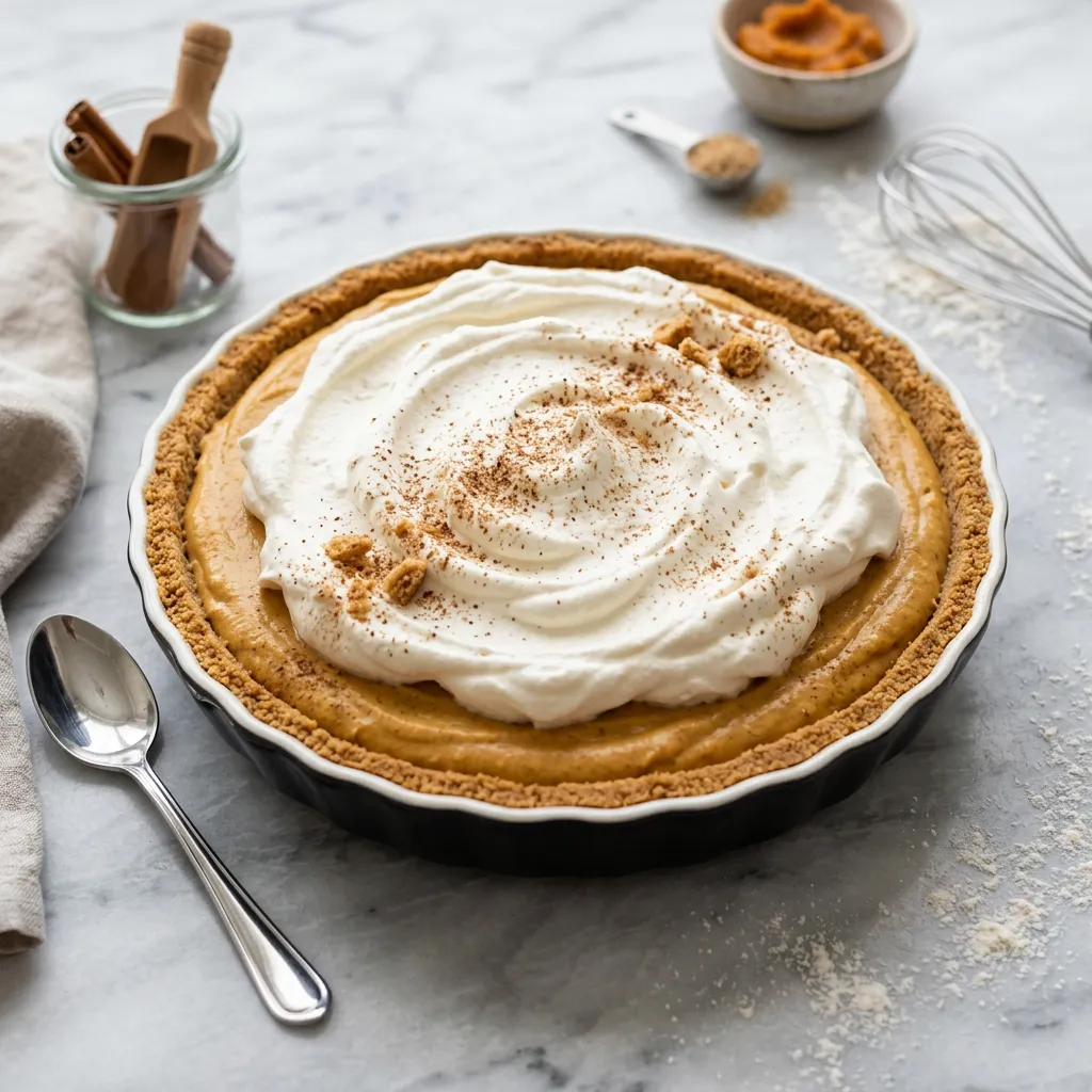 No-Bake Pumpkin Pie