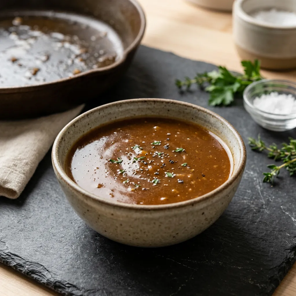 No-Flour Pan Gravy Recipe