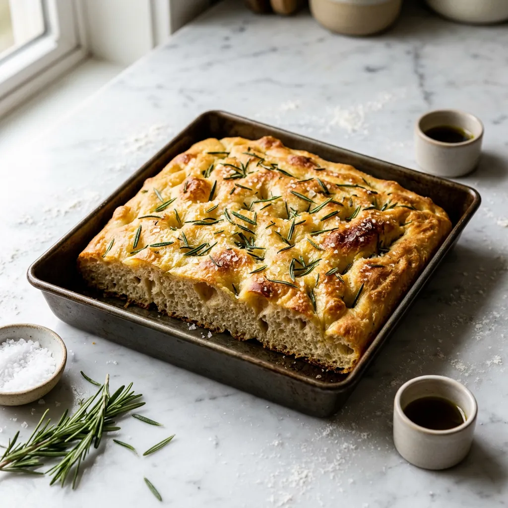 No-Yeast Focaccia Recipe