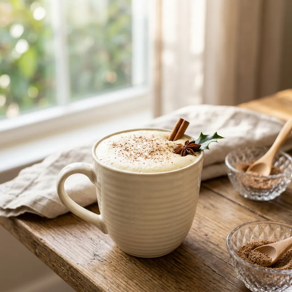 Non-Alcoholic Holiday Eggnog