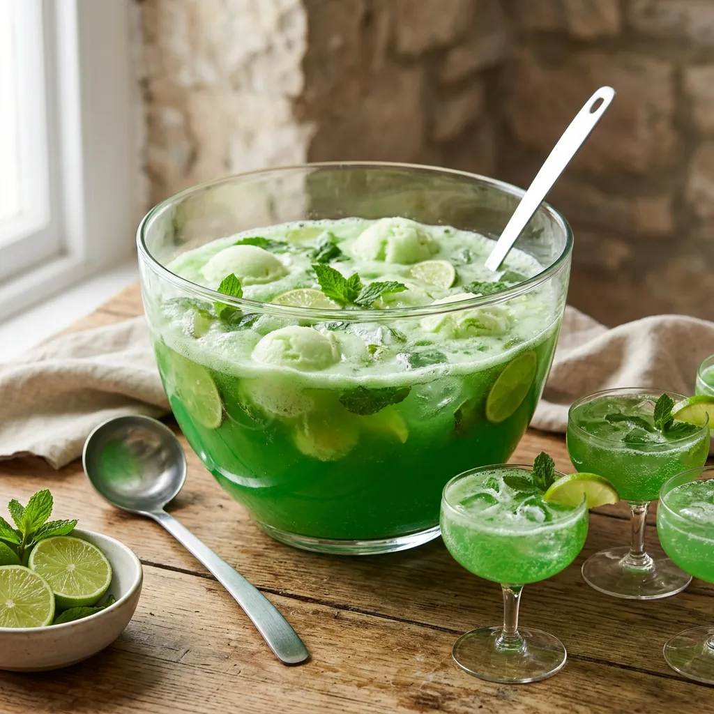 Non Alcoholic Sherbet Punch