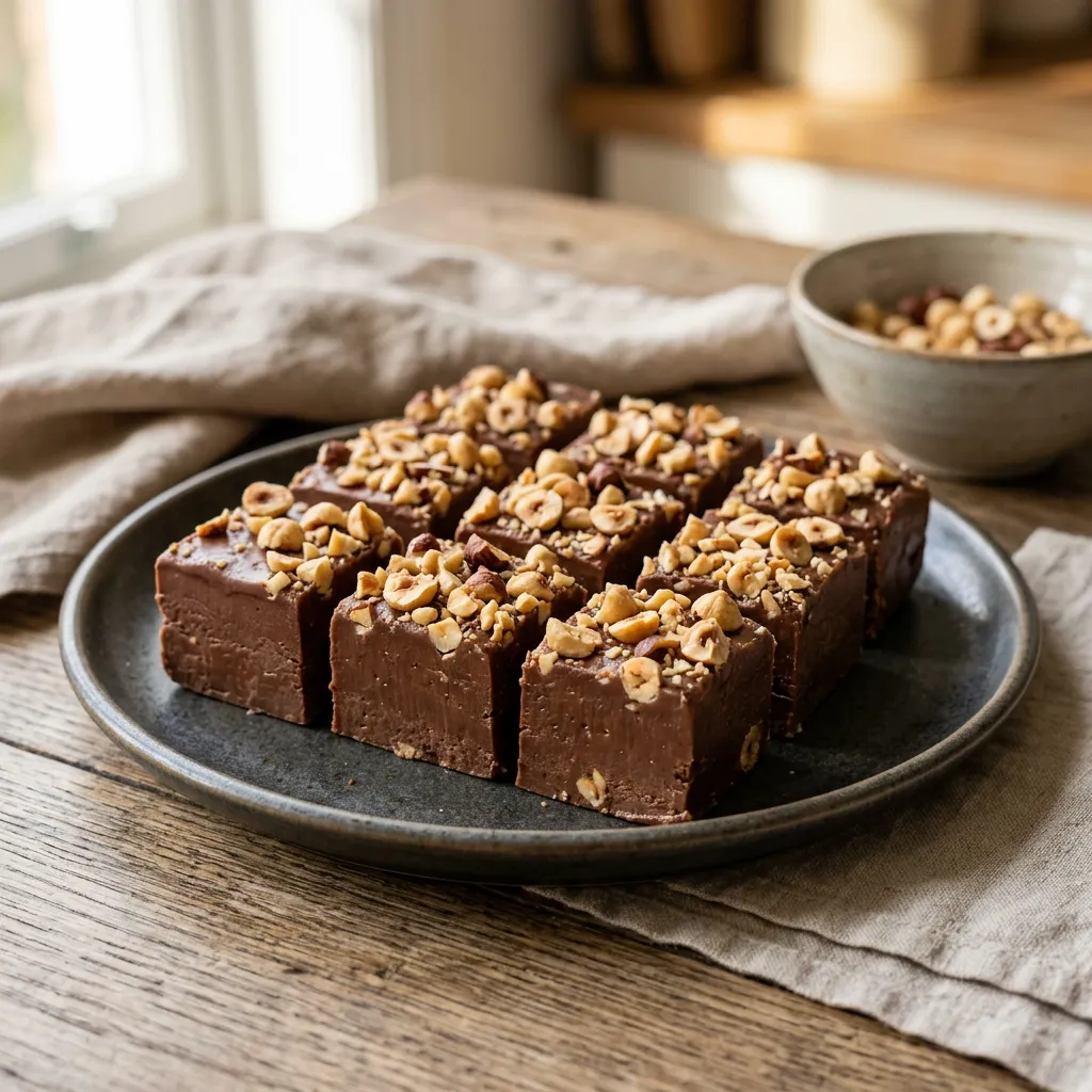 Nutella Fudge Recipe