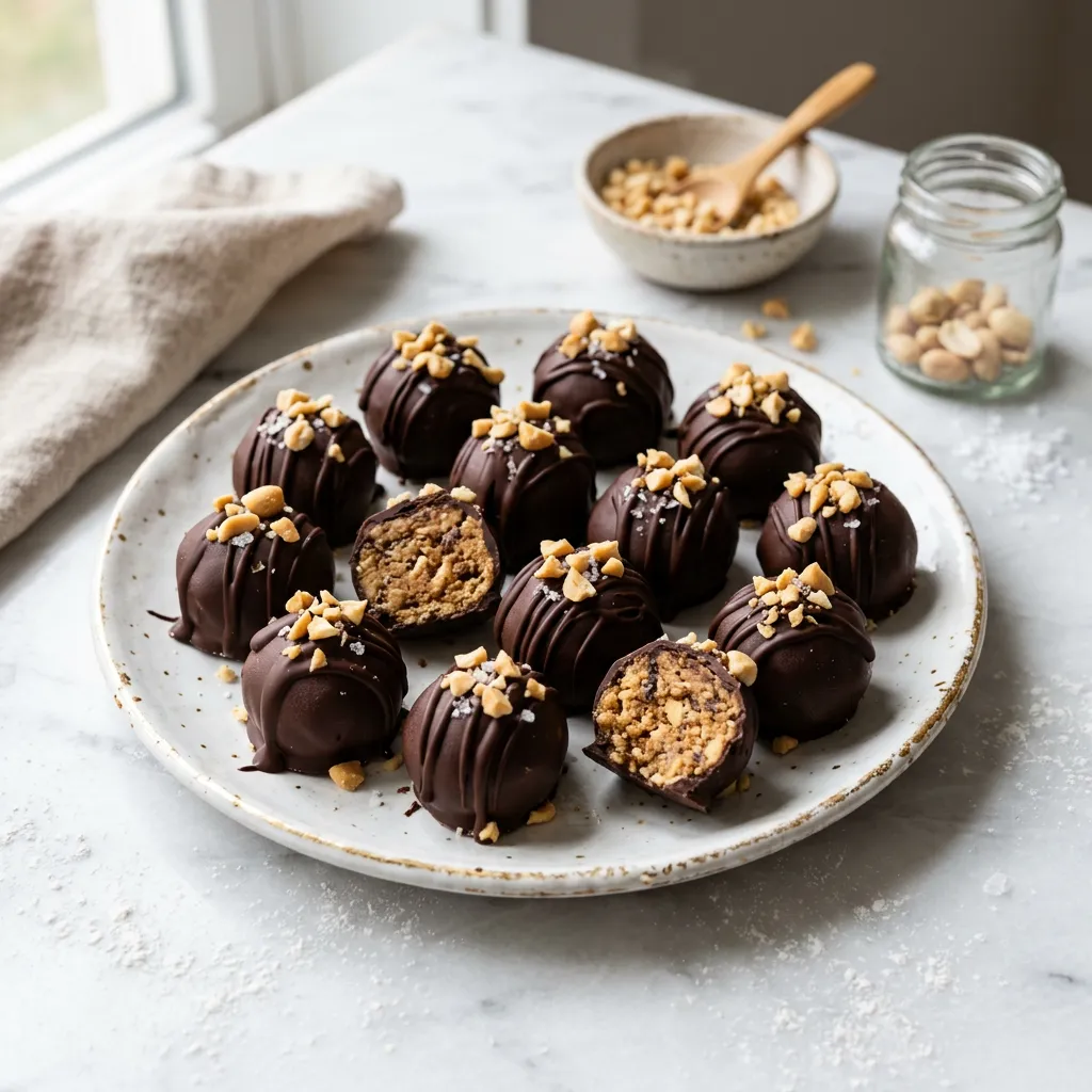 Nutter Butter Truffles
