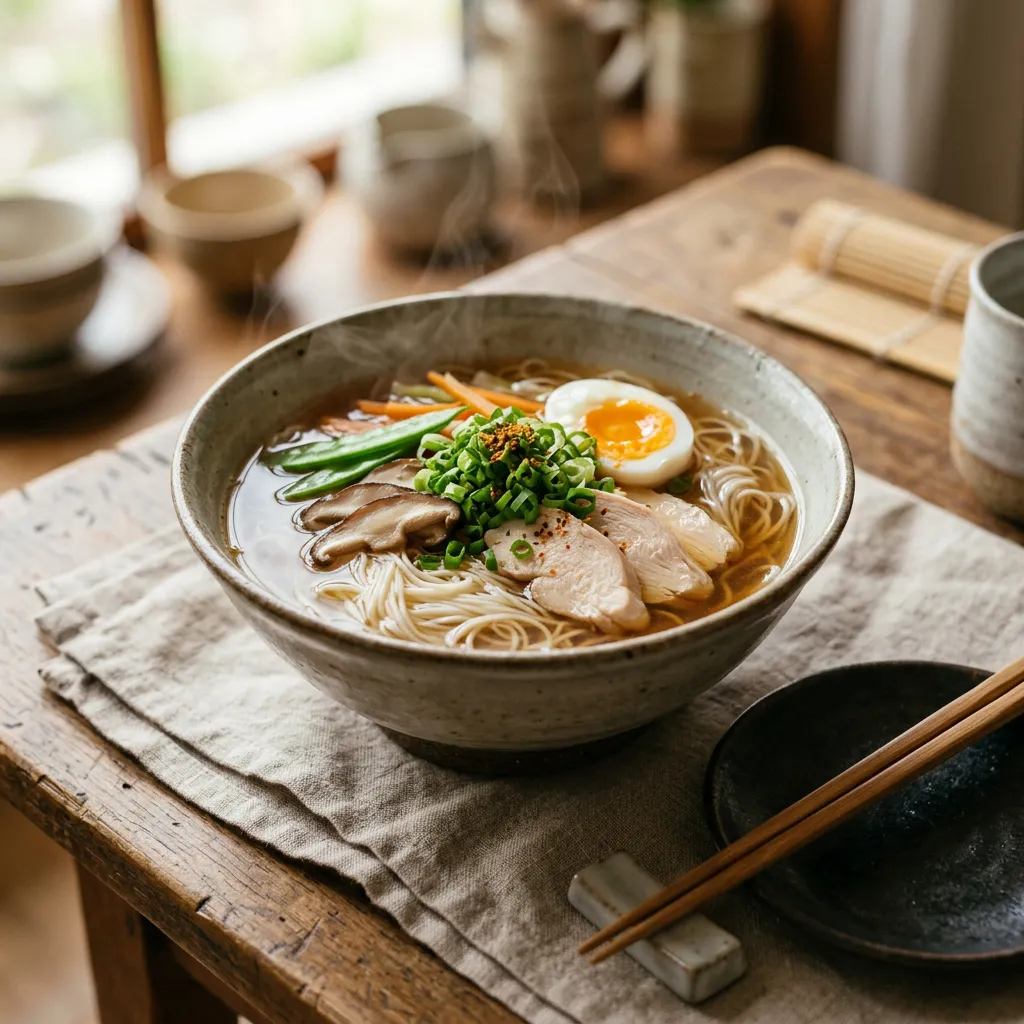 Nyumen: Somen Noodles in Hot Soup
