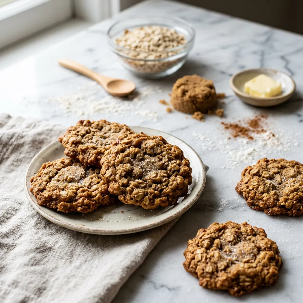 Oatmeal Butter Cookies