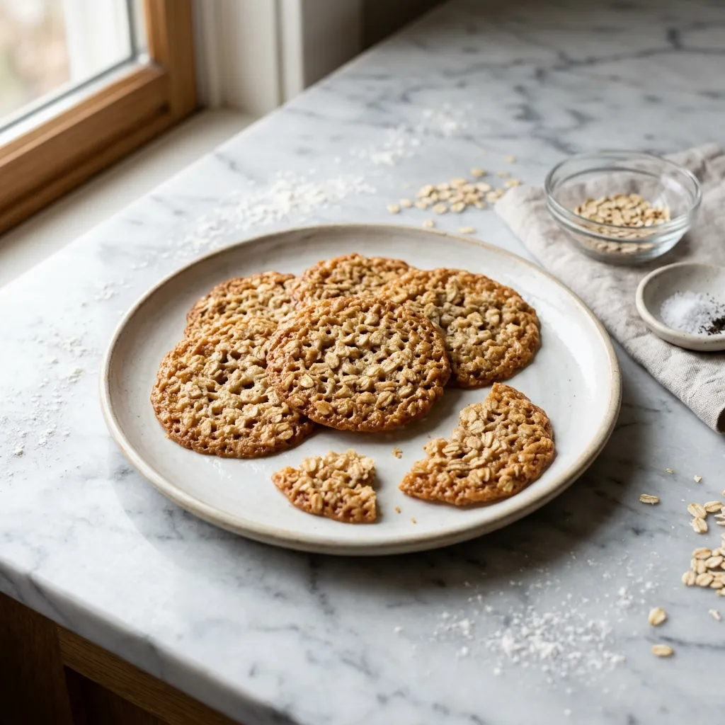 Oatmeal Lace Cookies Recipe