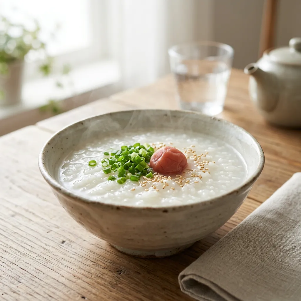 Okayu (Japanese Rice Porridge)
