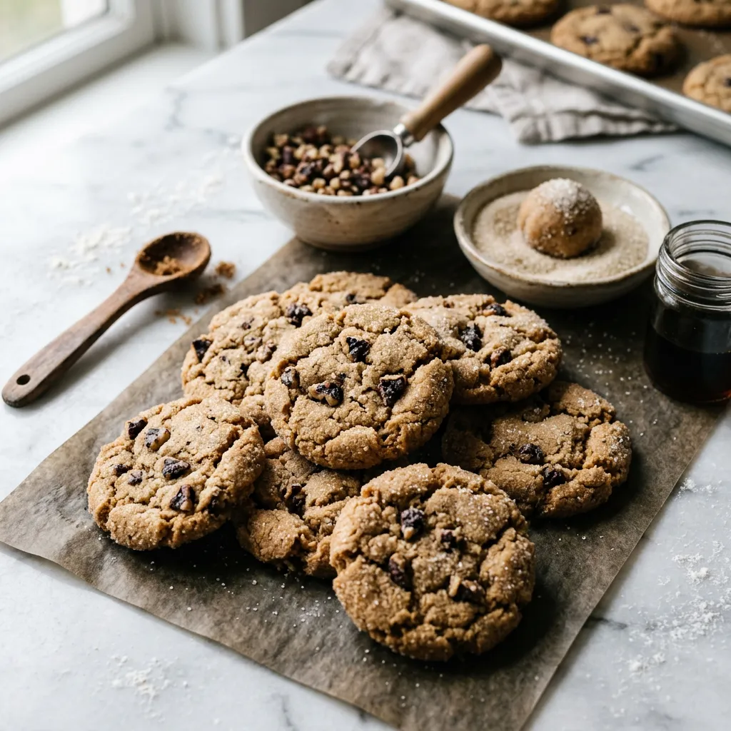 Old-Fashioned Black Walnut Cookies Recipe