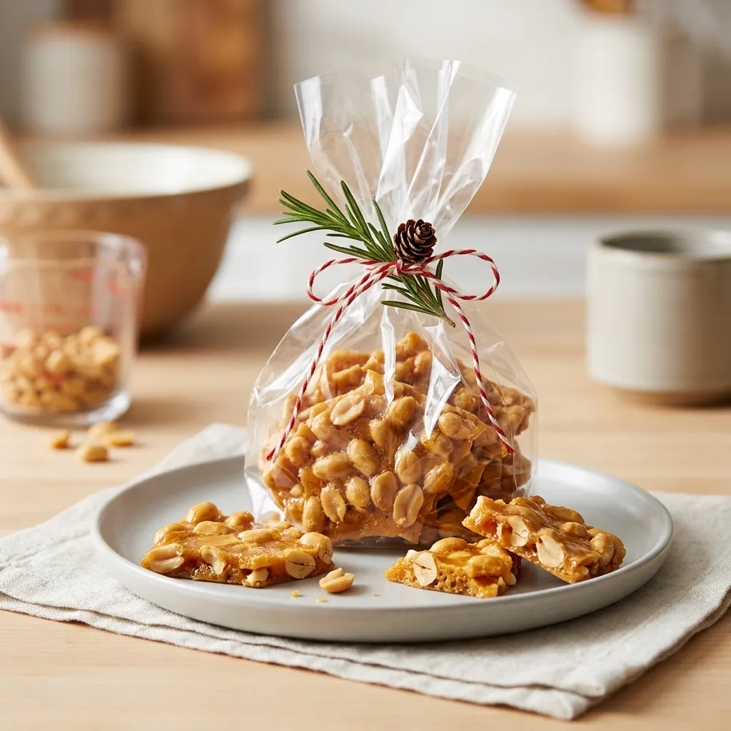 Old-Fashioned Peanut Brittle