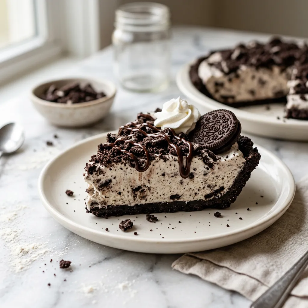 Oreo Ice Cream Pie
