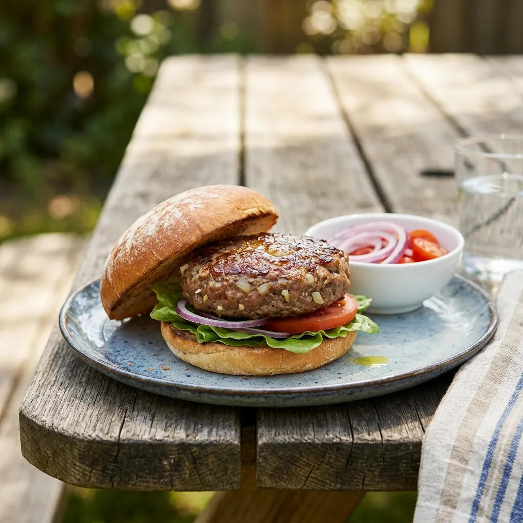 Ostrich Burgers
