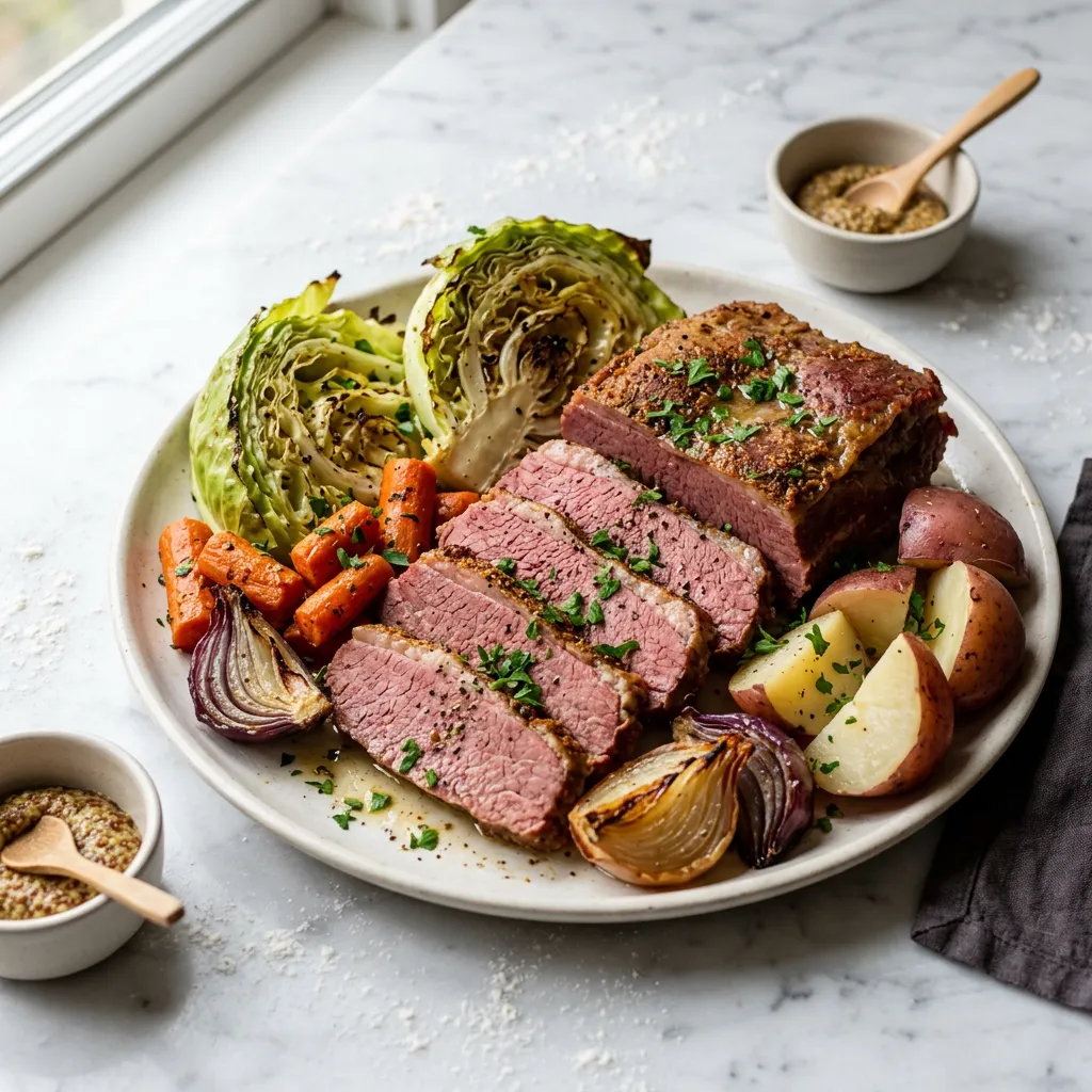 Oven-Baked Corned Beef and Vegetables