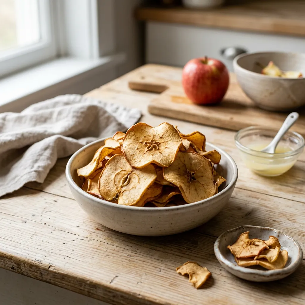 Oven-Dried Apples