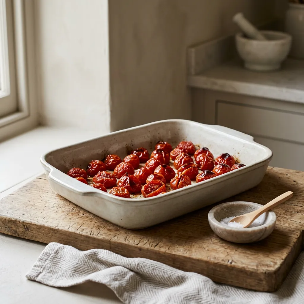 Oven-Dried Cherry Tomatoes