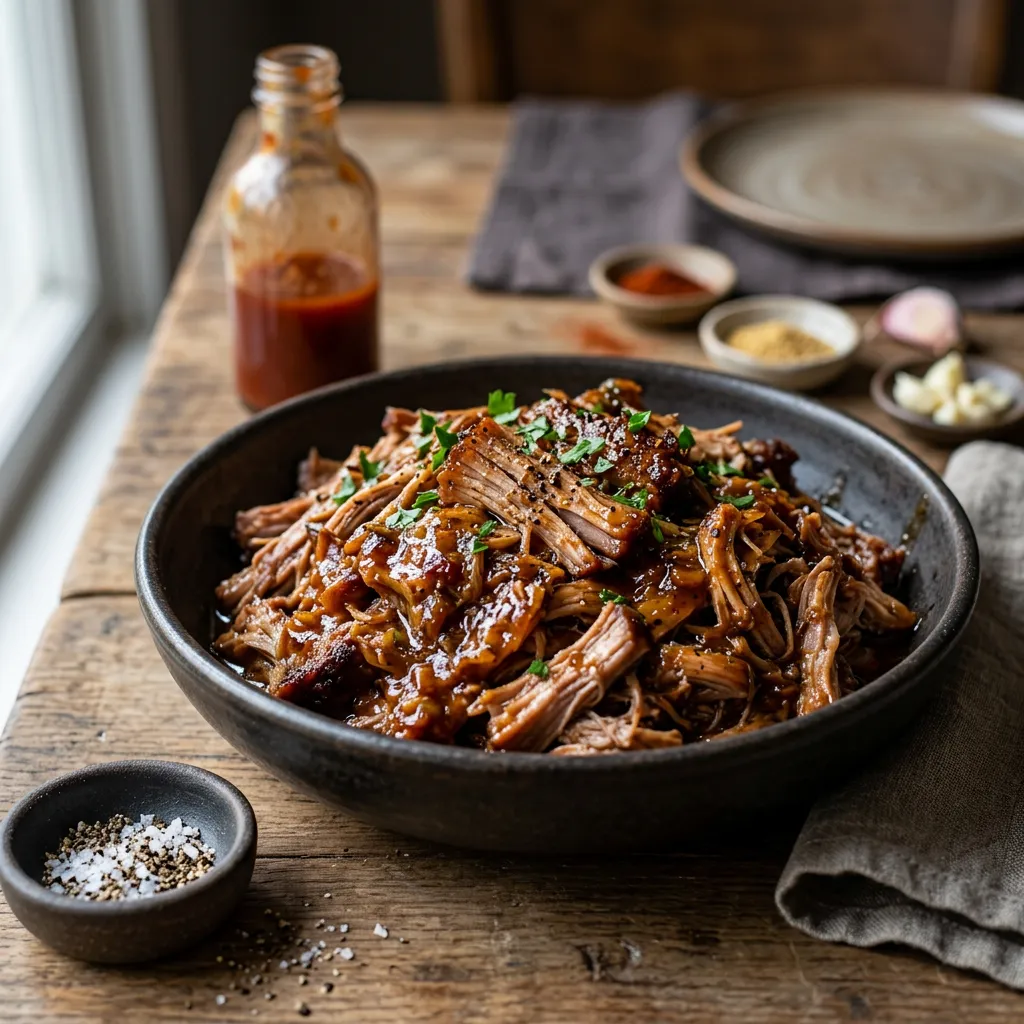 Oven Pulled Pork Barbecue