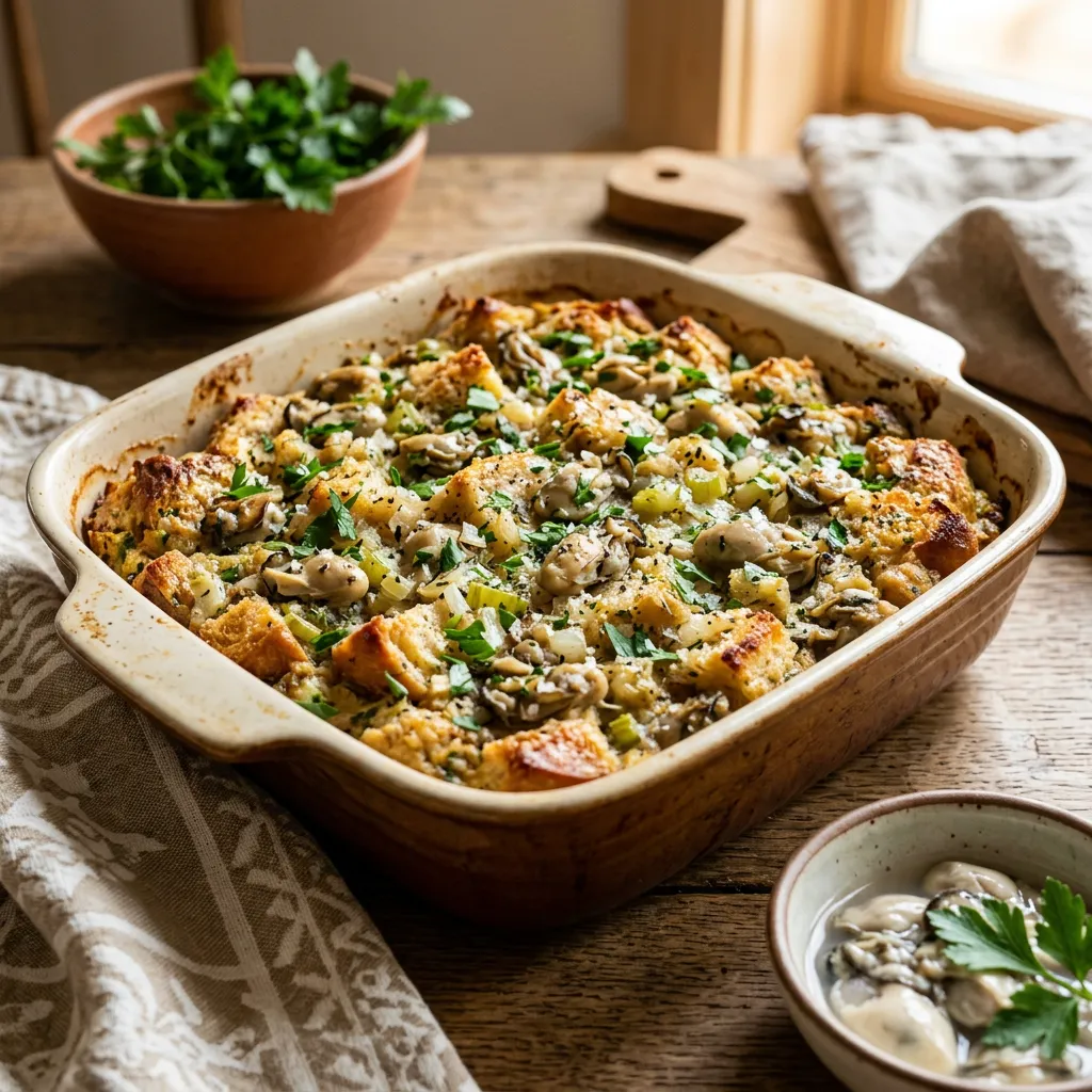 Oyster Dressing for Turkey