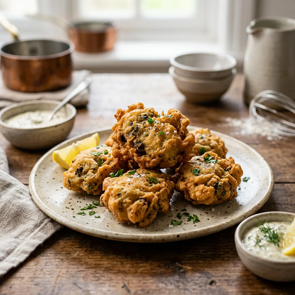 Oyster Fritters Recipe