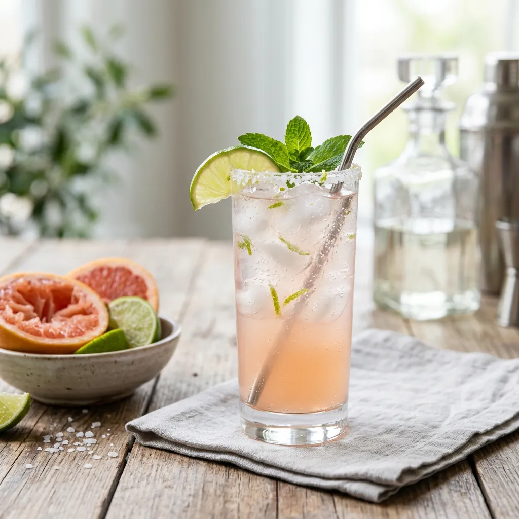 Paloma Tequila Cocktail