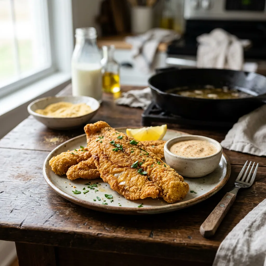 Pan Fried Catfish