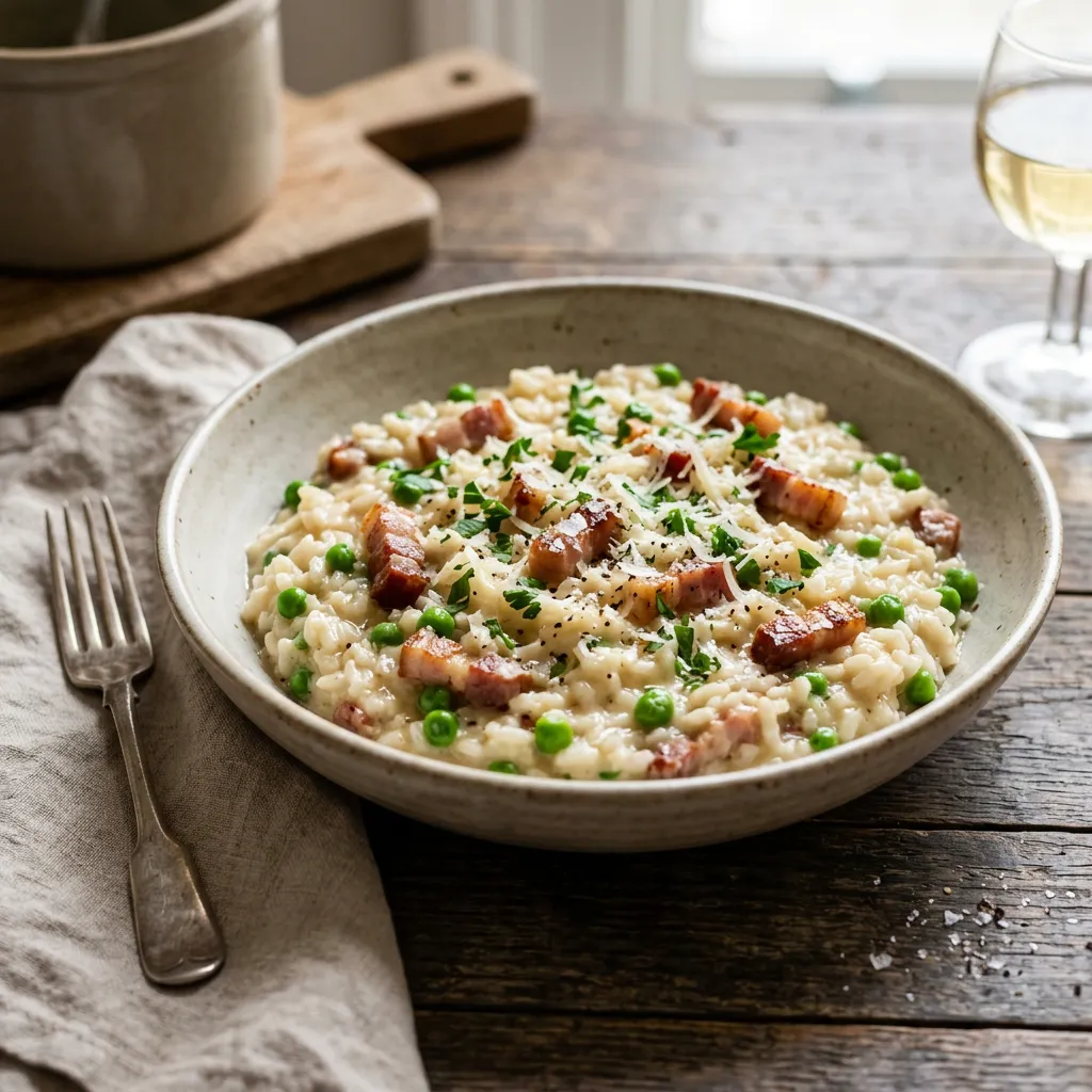 Pancetta Risotto