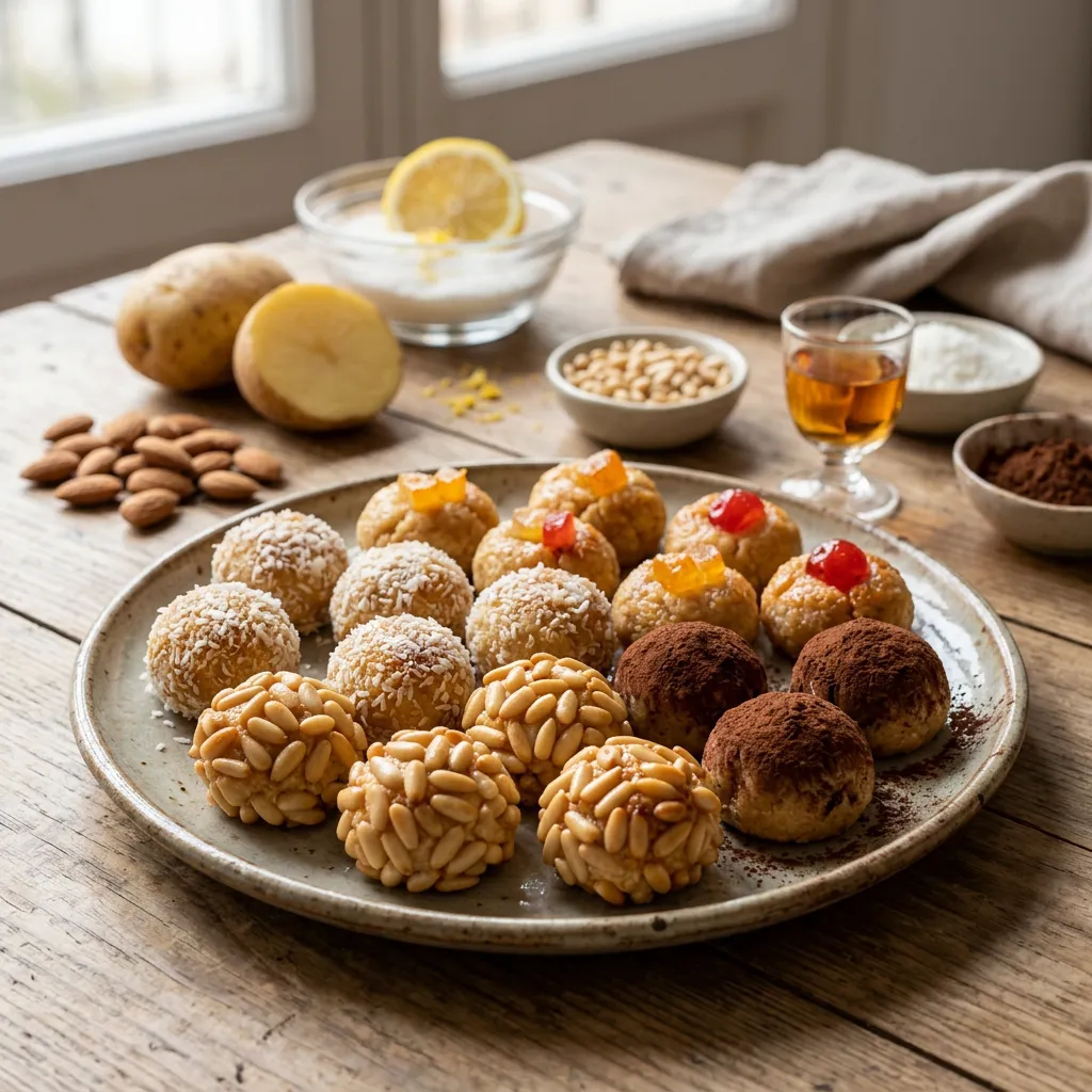 Panellets (Catalan Almond Sweets) Recipe