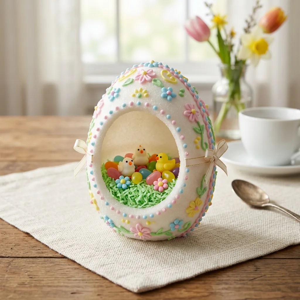 Panoramic Sugar Easter Eggs Recipe