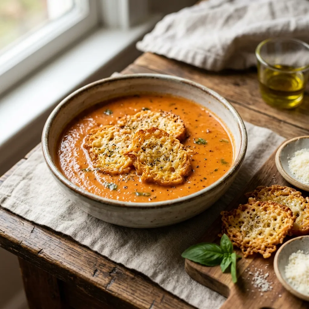 Parmesan Crostini Crisps