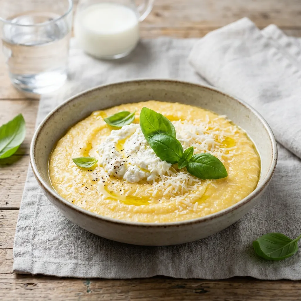 Parmesan-Ricotta Polenta