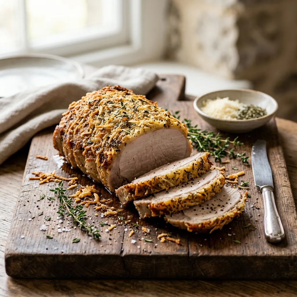 Parmesan Roast Pork
