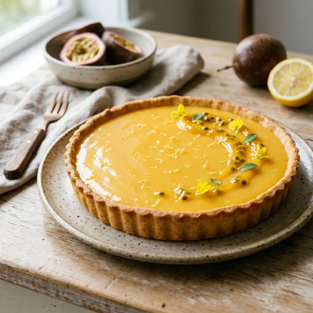 Passion Fruit Tart