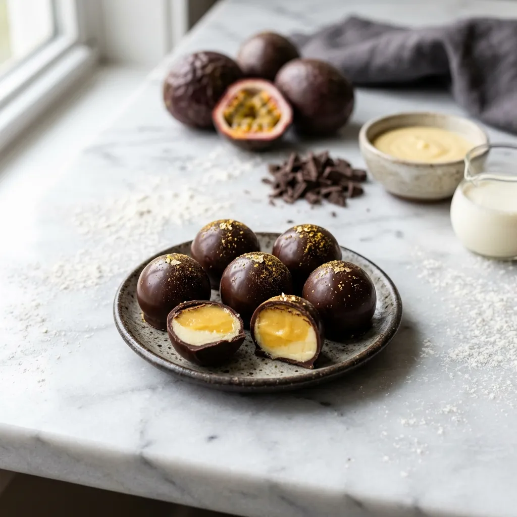 Passion Fruit Truffles