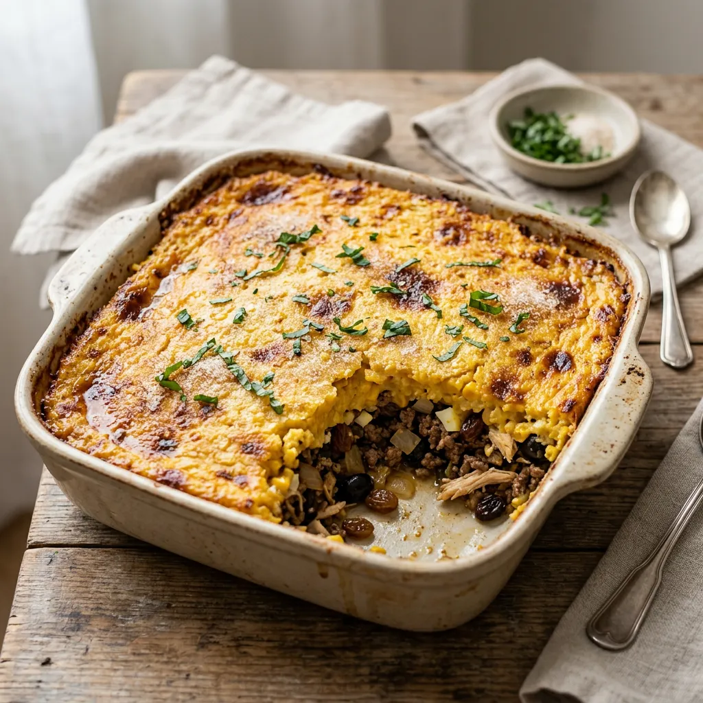 Pastel de Choclo: Chilean Beef and Corn Casserole