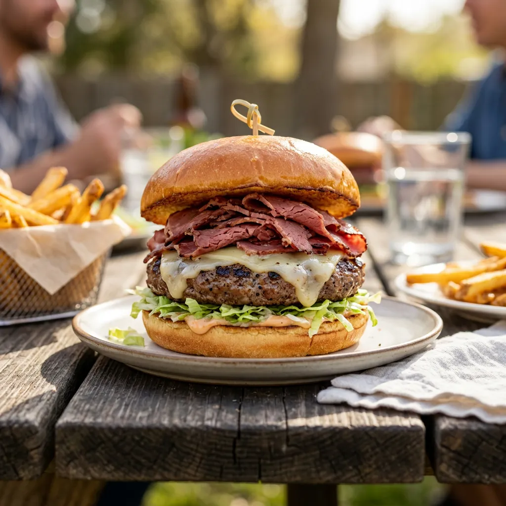 Pastrami Burgers