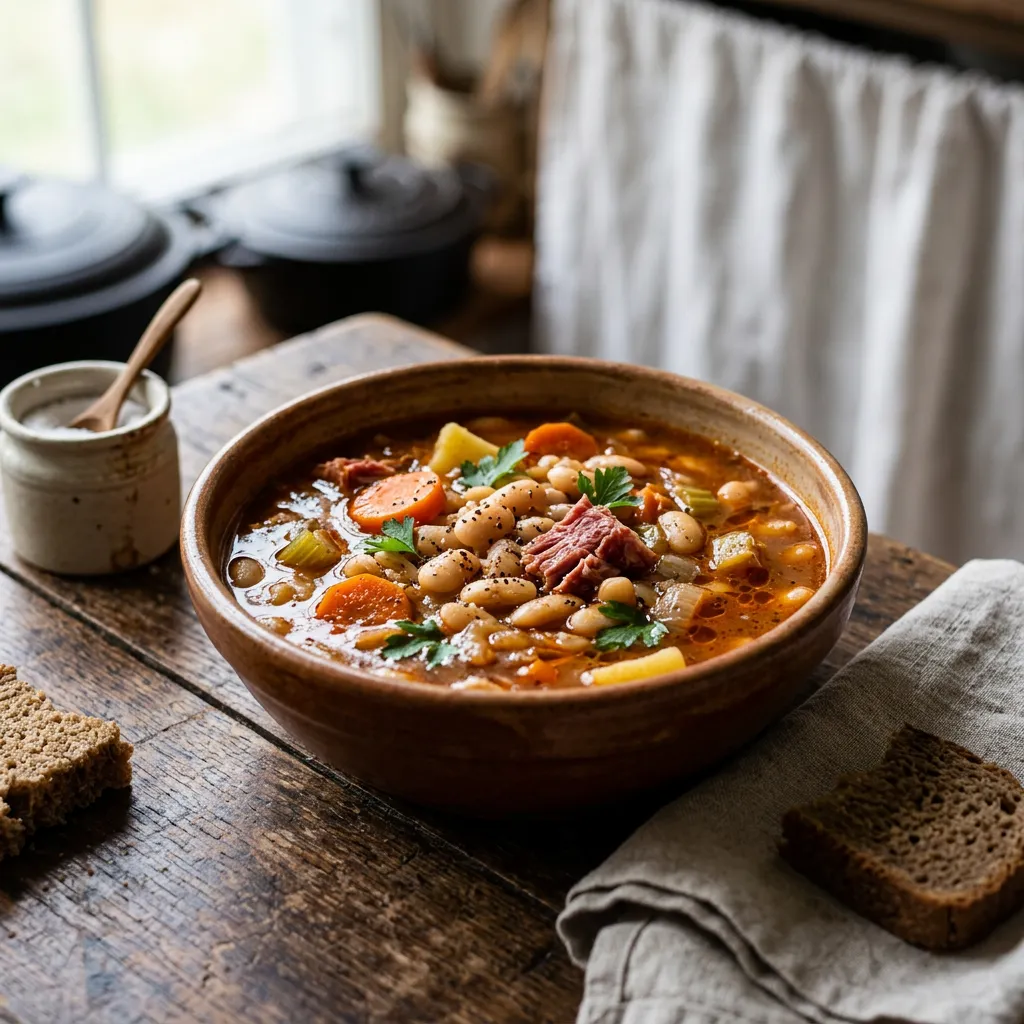 Pasulj (Serbian White Bean Soup) Recipe