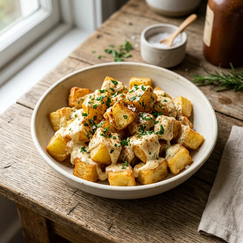 Patatas Alioli: Alioli Potatoes