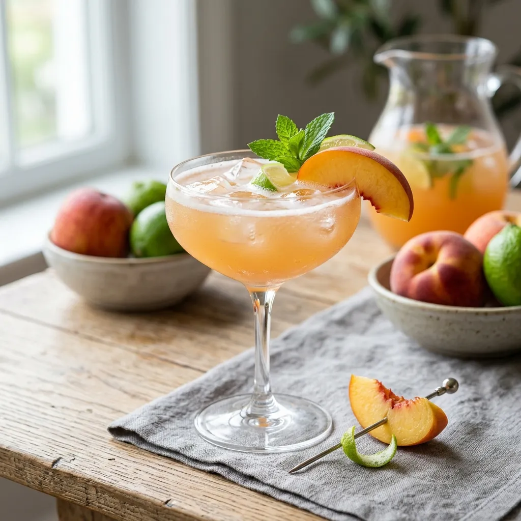 Peach Punch Cocktail