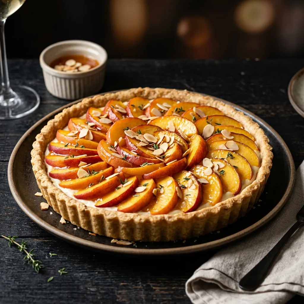 Peach Tart